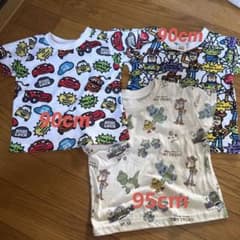 Disney Pixar Tシャツ 3枚セット 90cm 95cmのサムネイル