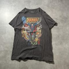 8**님 빈티지 JUSTICE LEAGUE 애니메이션 만화 프린트
