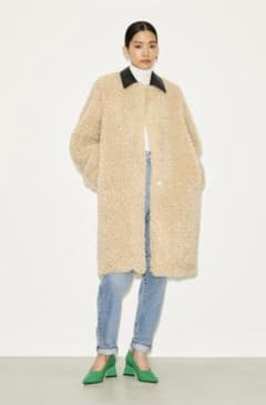 【THROW】WAVY BOA コートのサムネイル