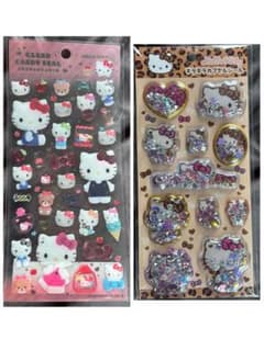 ハローキティ クリアキャンディシール 2枚セットのサムネイル