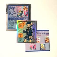 ONE PIECE　オーロラステッカーコレクション　第1弾　ルフィのサムネイル