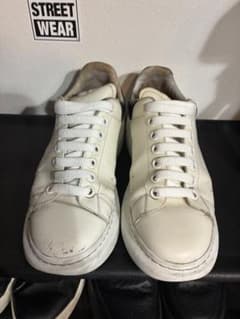 Alexander McQueen スニーカー ホワイト ブラックのサムネイル