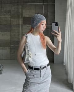 LITMUS maison lulu pinot Isabel hood グレー - メルカリ