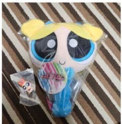 파워 퍼프 걸스 봉제인형 미러 버블스 거울