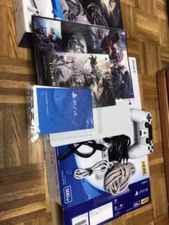 PS4 グレイシャー・ホワイト 500GB CUH-210…のサムネイル