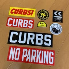 入手困難 slappy スラッピー　curbcontrolステッカー8枚セット①のサムネイル