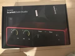 【値下げ】Focusrite Scarlett Solo Studio 第4世代のサムネイル