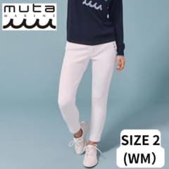ゴルフレディースウェア パンツ ダンボールニット ムータ WMサイズ 擦りキズ有 ゴルフレディースウェア パンツ ダンボールニット ムータ WMサイズ