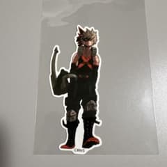 爆豪勝己 ダイカットステッカー 僕のヒーローアカデミア ジャンプ