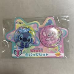 스티치 1번 복권 I상 캔 배지 세트