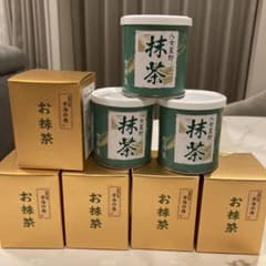 宇治の白 お抹茶 5箱セット、八女星野抹茶 3缶 - メルカリ
