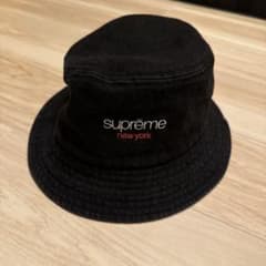 U*〜様 Supreme バケットハット ブラック M/Lサイズ - メルカリ