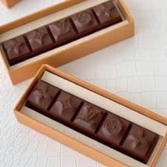 ❤️パリLV正規品　LOUIS VUITTON チョコレート　ミルク2箱 日本未発売】ルイ・ヴィトン チョコレート パリ限定品 バレンタイン