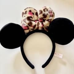 東京ディズニーリゾート カチューシャ ヒョウ柄 ピンクのサムネイル
