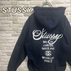 275【人気即完売品】ステューシー♧ワールドツアー　ジップアップパーカー 275【人気即完売品】ステューシー♧ワールドツアー ジップアップ