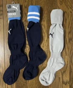 PUMA プーマ　日本製　サッカー用ソックス　3足セット　22-24のサムネイル