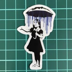 バンクシー風デザインシールのサムネイル