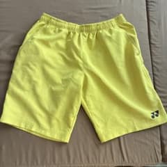 YONEX ヨネックス テニス ハーフパンツ ショートパンツ イエローのサムネイル