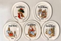 値下げPeter Rabbit 箸置き 5点セット未使用です。のサムネイル