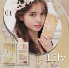 밀피 레이디 플라워 팔레트 아이섀도우 티크 하이라이트 전 3종