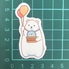 【送料無料】防水ステッカー シール【2枚セット】可愛い【送料無料】のサムネイル