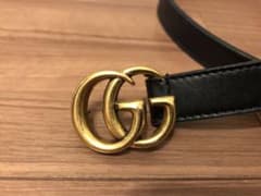 【2cm幅】GUCCI  グッチ　GGマーモント バックル　ベルトのサムネイル