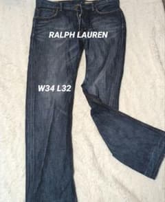 RALPH LAUREN デニム ジーンズ ストレート W34 L32のサムネイル