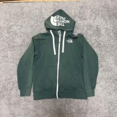 THE NORTH FACE ジップアップパーカー グリーン Sのサムネイル