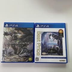 ps4 소프트 몬스터 헌터 2개 세트