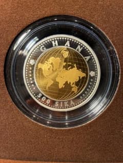 【発行1000枚】2002年 午年記念 500シカ ホログラム純銀貨 2oz 発行1000枚】2002年 午年記念 500シカ ホログラム純銀貨 2oz - メルカリ