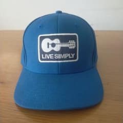 値下げ★Patagonia LIVE SIMPLY キャップ ブルーのサムネイル