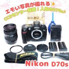 ✨Nikon D70s✨CCDセンサー搭載 エモい描写が魅力の一眼 簡単操作