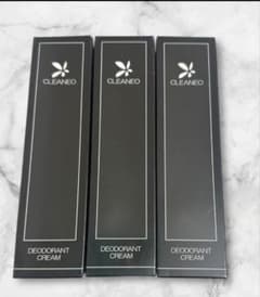 新品未開封　CLEANEO デオドラントクリーム 30g 3本セットのサムネイル