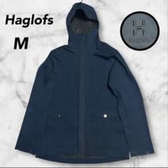 美品】ホグロフス エコプルーフジャケット ネイビー M マウンテン 