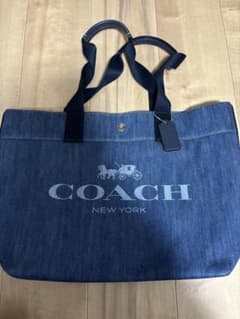 COACH デニム トートバッグのサムネイル