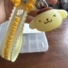 Pom Pom Purin 스트랩 열쇠 고리
