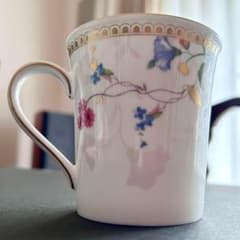 廃版 レア ウェッジウッド WEDGWOOD ローズ ゴールド マグカップ マグ