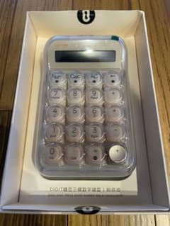 【新品未開封】Lofreeロフリー　電卓 ワイヤレス テンキー 韓国 貯金のサムネイル