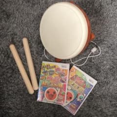 太鼓の達人Wii 太鼓とバチ&ソフト2本セットのサムネイル