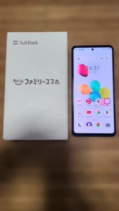 ZTE あんしんファミリースマホ A303ZT ブラックのサムネイル