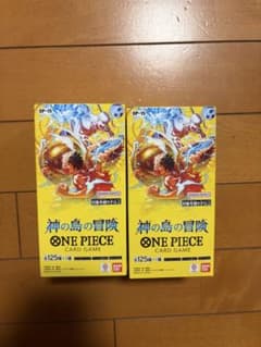 ワンピースカード 神の島の冒険 テープカット 2BOX - メルカリ