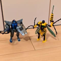 ビーストウォーズ　ハウリンガー&バズソー セット　説明書・カード付き ビーストウォーズ ハウリンガー&バズソー セット 説明書・カード