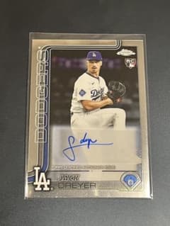 Topps Chrome Jack dreyer Auto RC 친필 사인