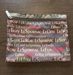 LeSportsac ロゴプリントポーチ