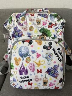 ディズニー　パーク柄　PARK HOPPER 総柄 リュック バックパックのサムネイル