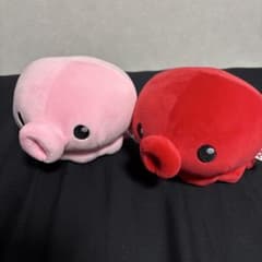 タコ ぬいぐるみ 2匹セット ピンク レッドのサムネイル