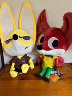 ズートピア　ニック　フィニック　BIGぬいぐるみ　ぬいぐるみ　プライズのサムネイル