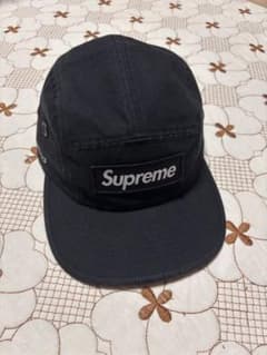 Supreme 黒 キャップ SUP94-NY-US - メルカリ