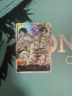 ONE PIECE カードゲーム ルフィ＆エース Lパラレル ST30-001のサムネイル