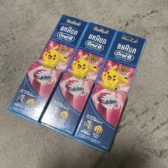 Braun Oral-B ピカチュウ 替えブラシ 2個入り×3セット - メルカリ
